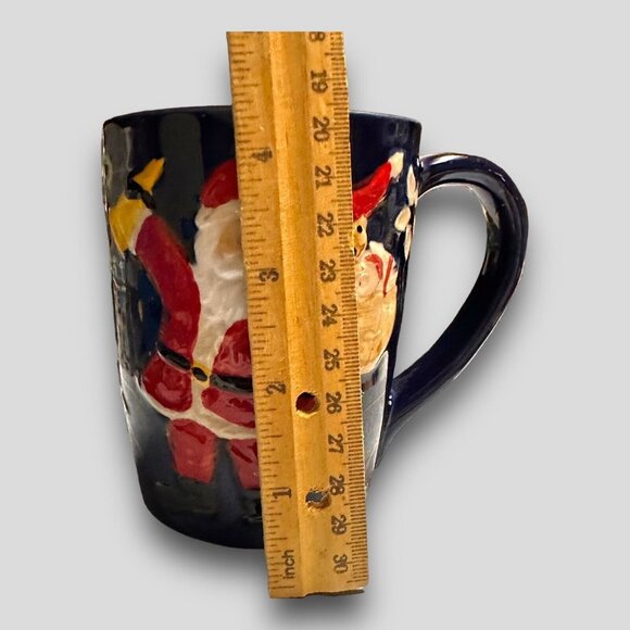 Santa Clause Mug Coffee Tea Hot Cocoa Holiday Winter Cozy EUC - Picture 11 of 11